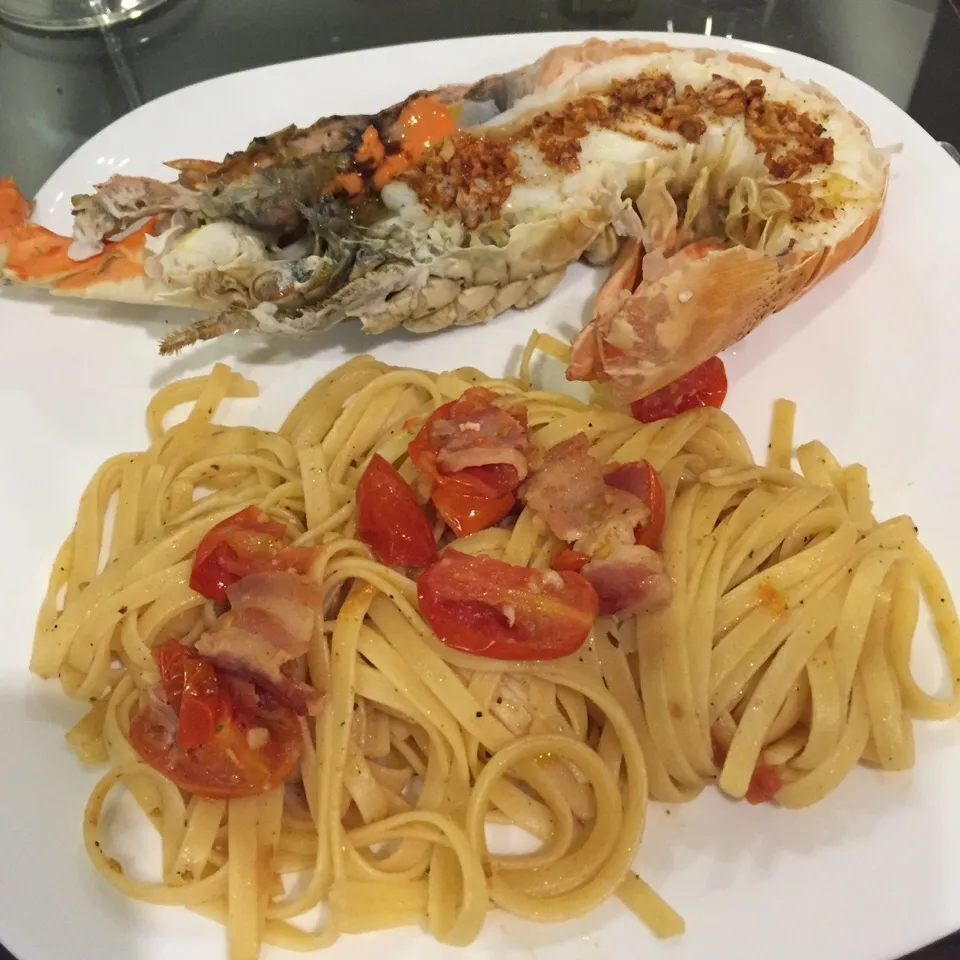 Lobster linguine|Darren Loさん