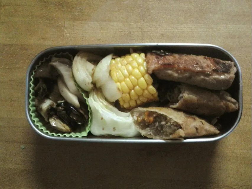 Snapdishの料理写真:20150901 旦那さまのお弁当|Calicafe takaさん