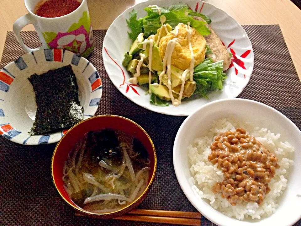 9月1日朝食兼昼食|ばぁさんさん