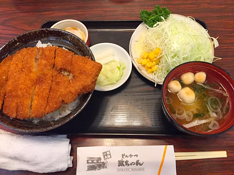 新潟@タレカツ丼！美味しい♡|marieさん