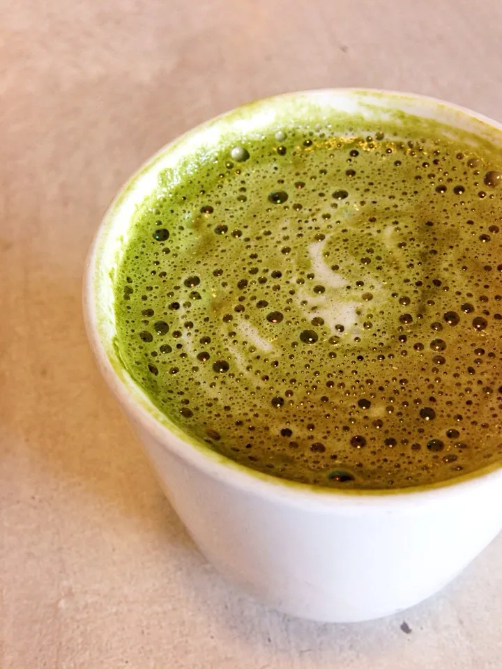 Matcha latte@Dulcet & Studio, Liang Court|coxiella24さん