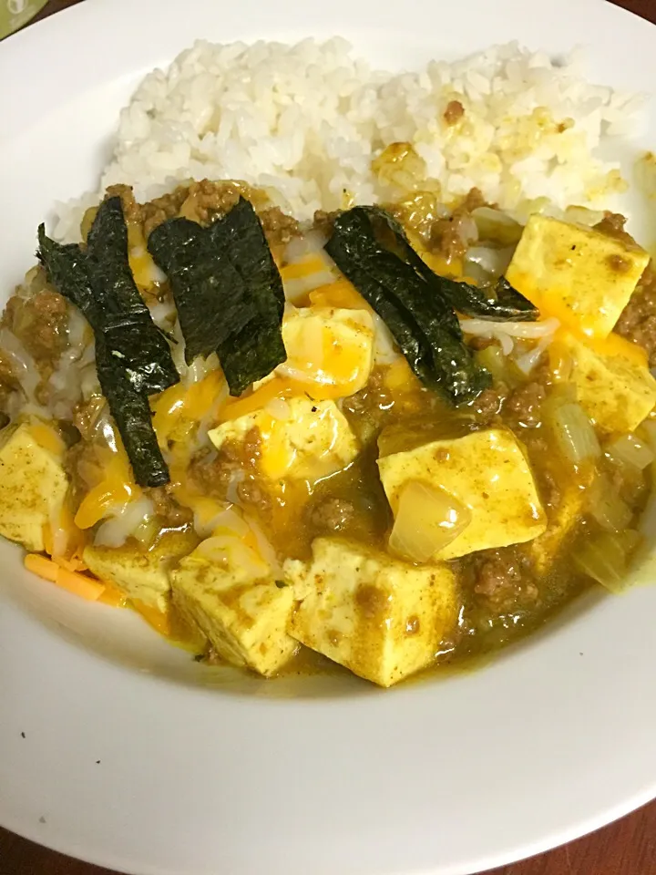 Curry mapo tofu with cheese|Janeさん