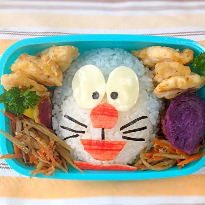 ドラえもん弁当|さや-えんどうさん