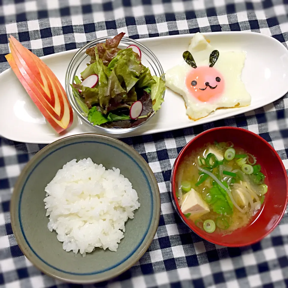 息子の朝食|キナリさん