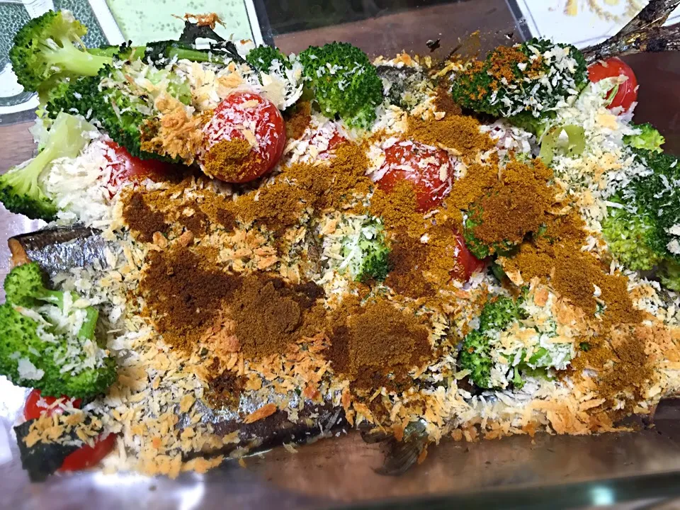 サンマのカレーパン粉焼き|Tomoko Iritaさん