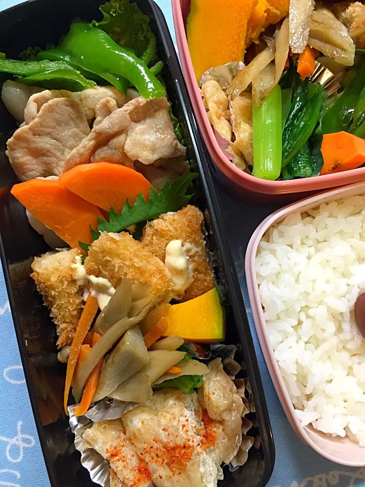 Snapdishの料理写真:今日のお弁当|chiinaさん