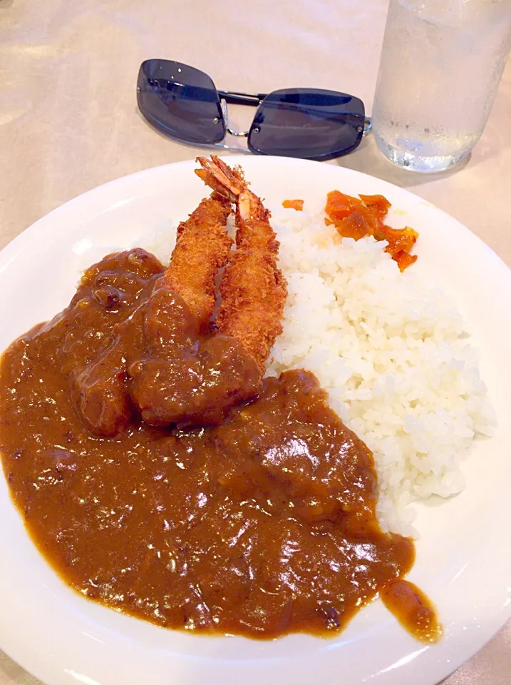 海遊館の海老フライカレー|カリヤ レイイチロウ。さん