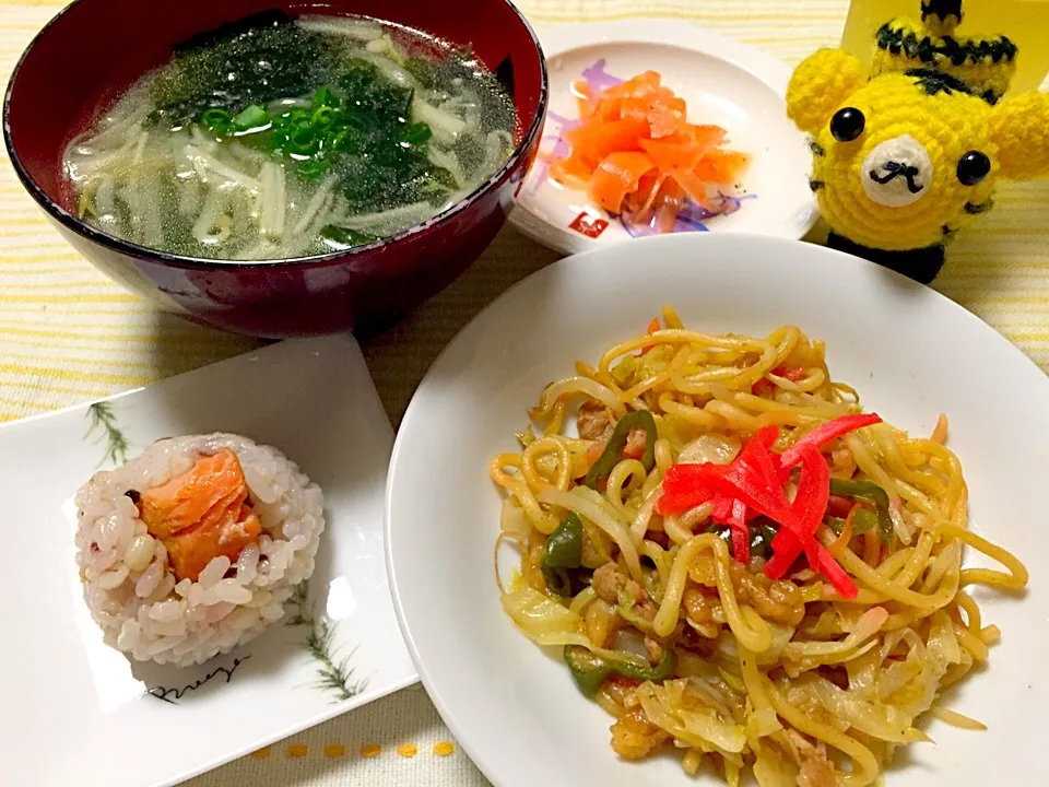 焼きそば定食|いちこさん