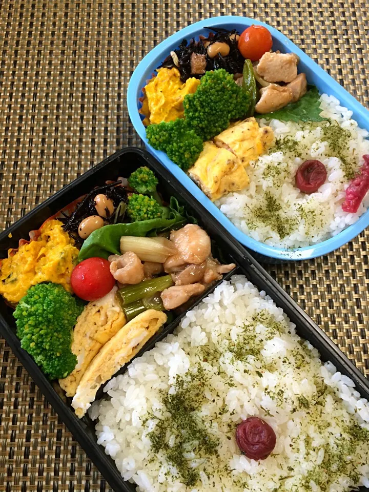 Snapdishの料理写真:父さん&母さんのお弁当～♫|kiyomiさん