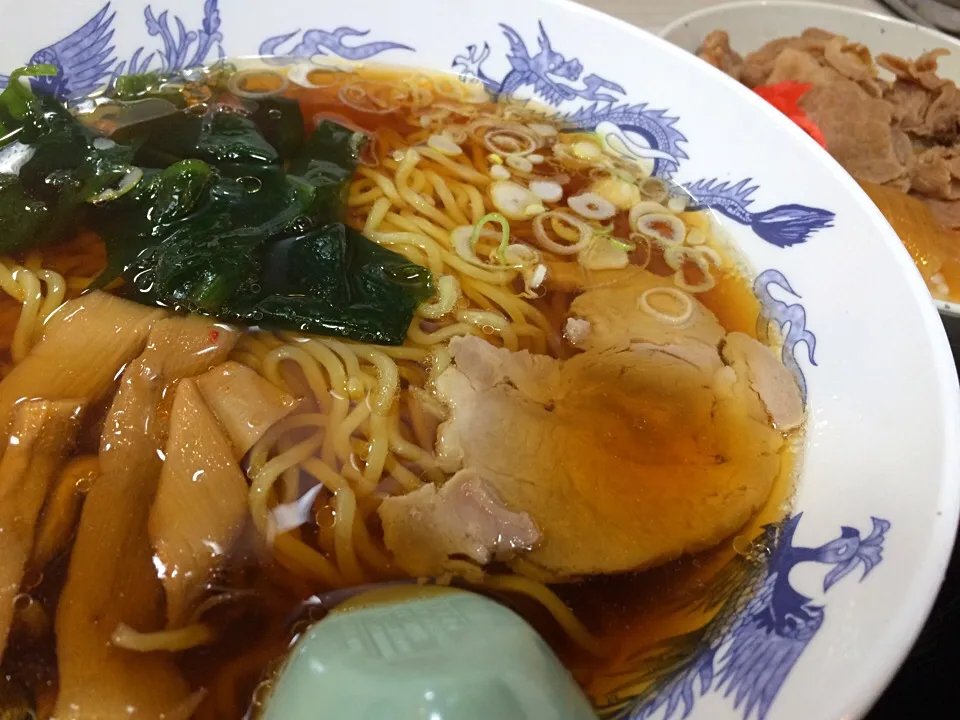 Snapdishの料理写真:ラーメンセット|tecklさん