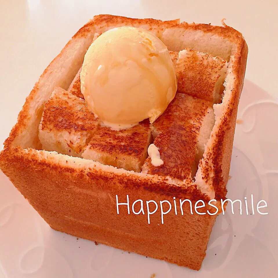 Snapdishの料理写真:ハニートースト|Happinesmileさん