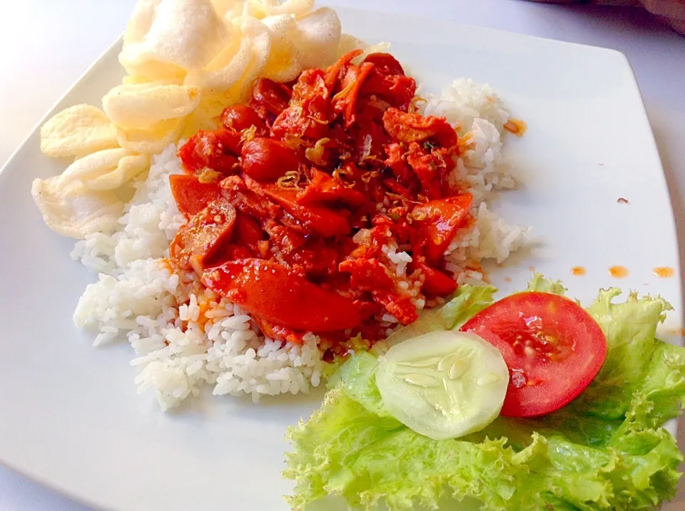 Snapdishの料理写真:Nasi Gila|Bambang Budiono Tjioさん