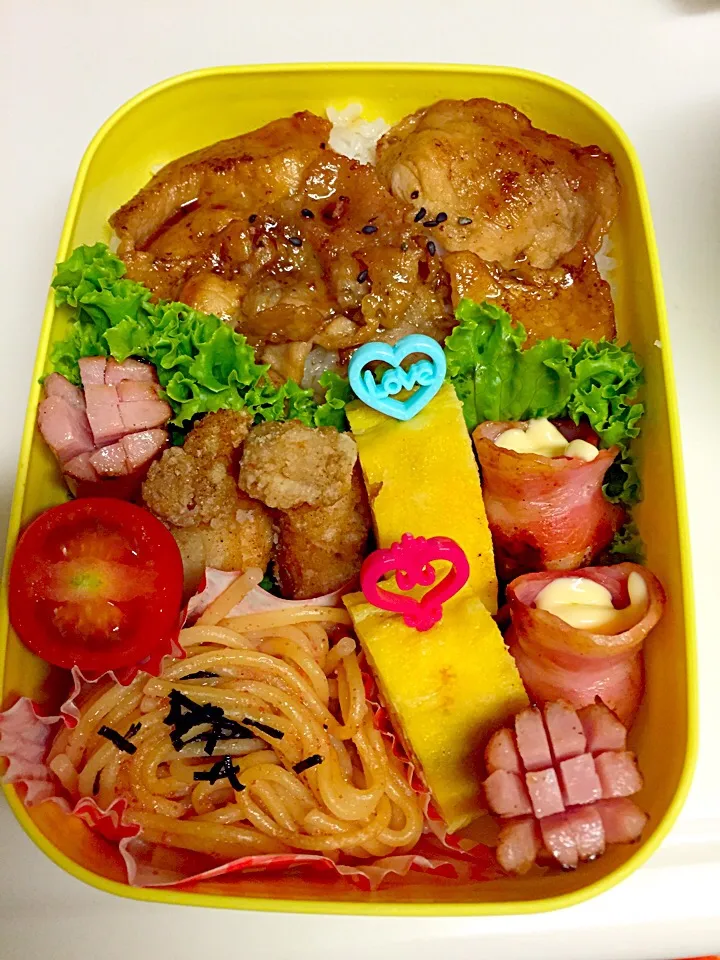 Snapdishの料理写真:JK弁当♪文化祭だよー！|ちいぼうさん