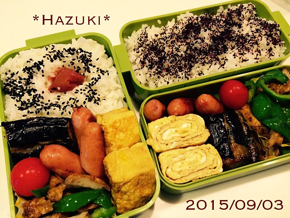 高校生息子弁当|Hazukiさん