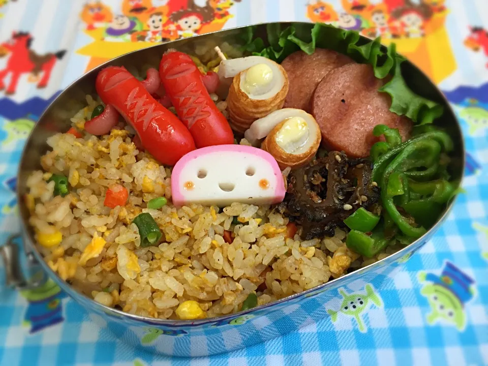 9/3 カレー炒飯de弁当男子！my弁当|うっちーさん