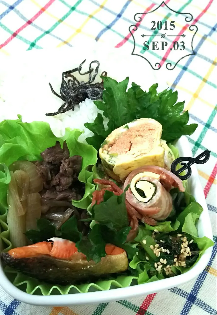 今日のパパ弁当🎵|key♪さん