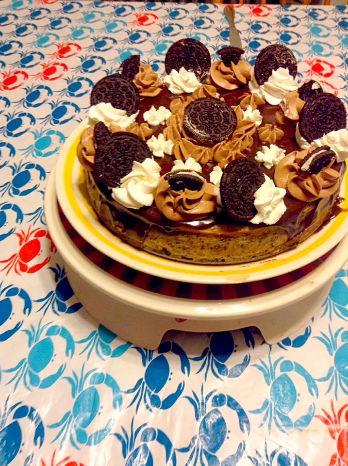 Snapdishの料理写真:Oreo cheesecake|John Baker Greskiewiczさん