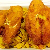 Mofongo with breaded tilapia #homecookedmeals #Ethnofood #Fish #Jersey #cocinaav|Angel Aponteさん