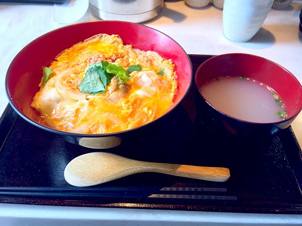 親子丼🐣@鳥焼き一|おかっぴーさん