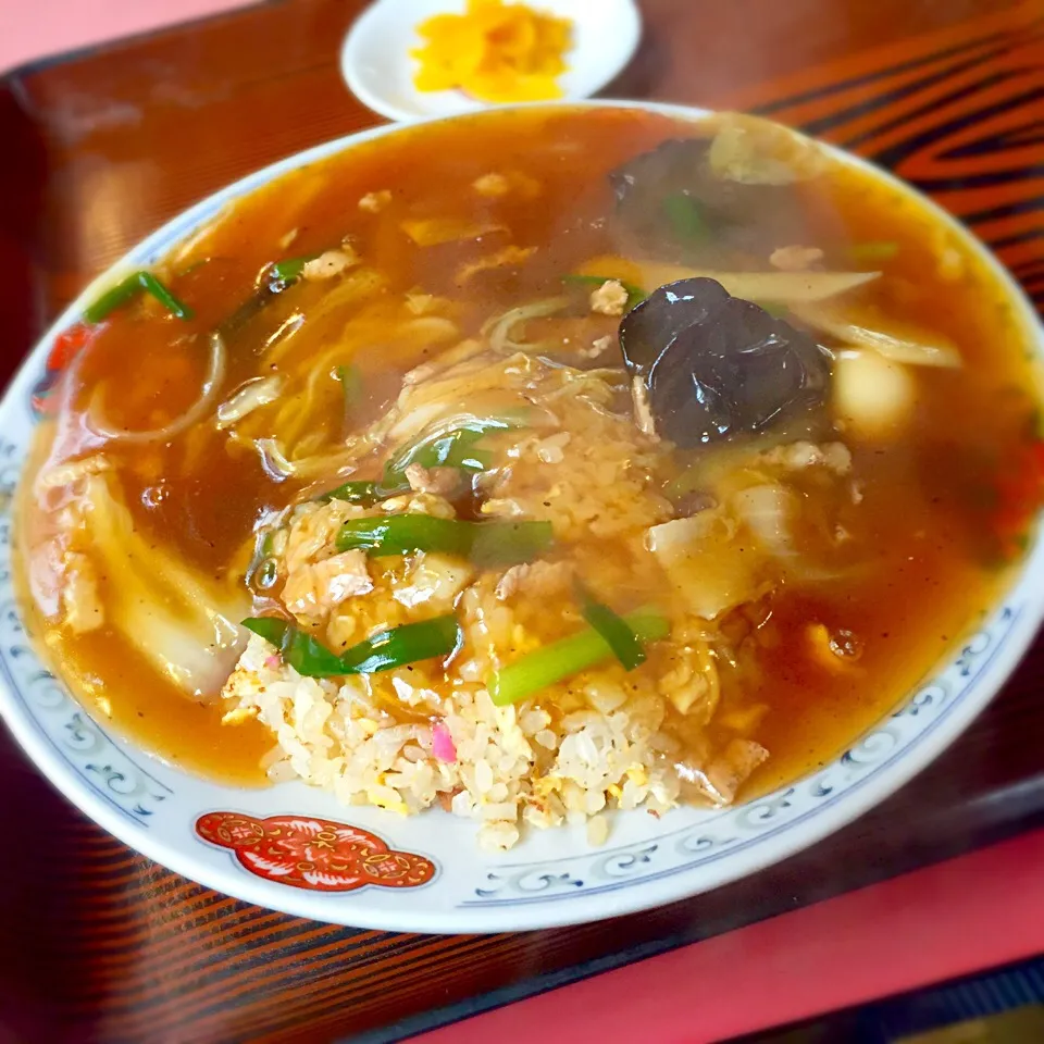 今日のランチはあんかけチャーハン♪|ラー山さん