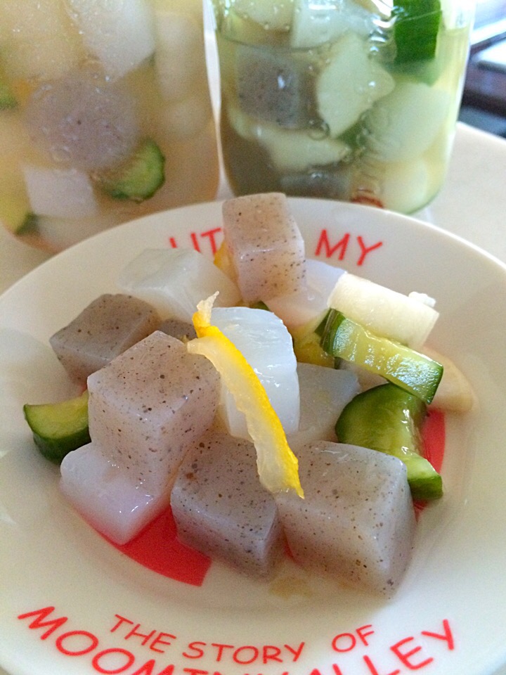 こんにゃくの浅漬け(*/▽＼*)