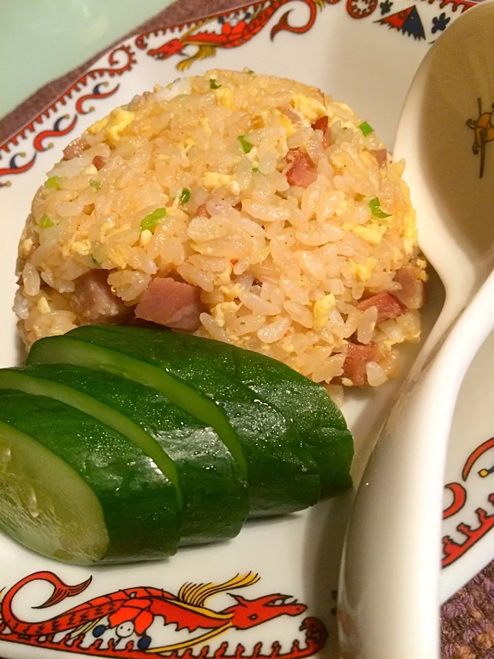 Pork fried rice with nukazuke|Nigelさん