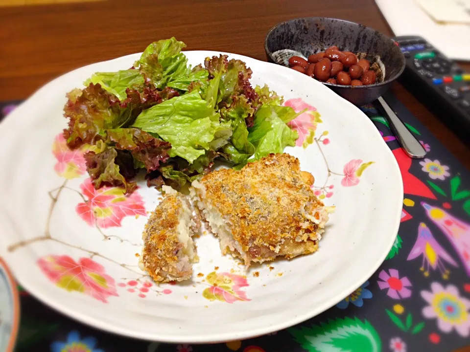 豚ロースのポテトチーズ挟み焼き|さとみんさん