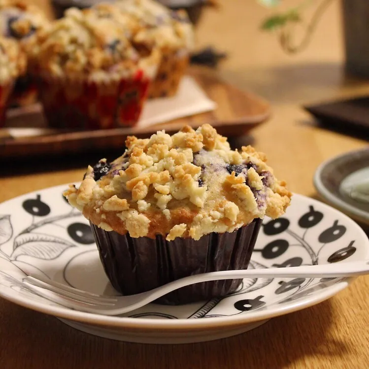 ブルーベリー&バナナクランブルマフィン|nordenlifeさん