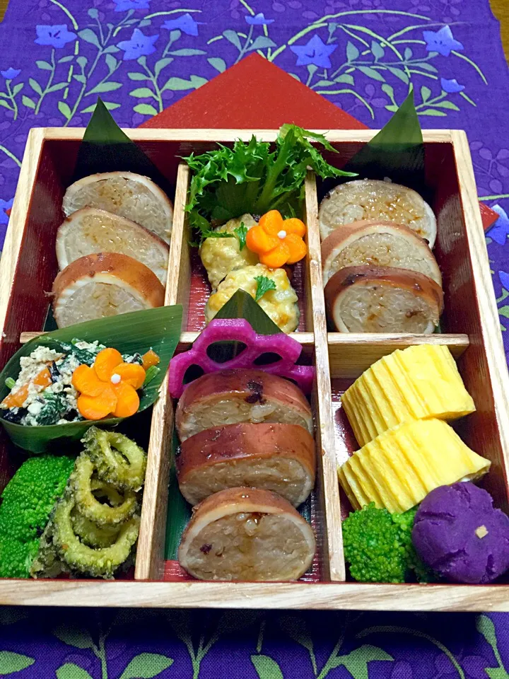 Snapdishの料理写真:金曜日のお弁当💖|Mayumi Konishiさん