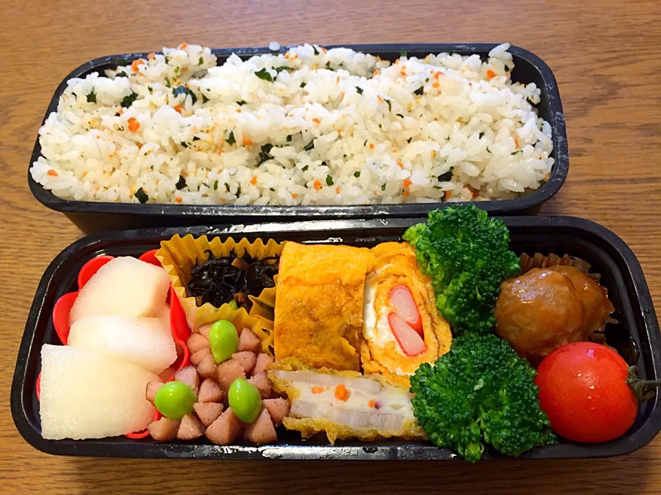 9/4今日の高1男子弁当^_^|chunさん