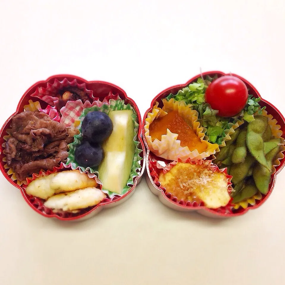 今日の「ドクターにしやま由美式ダイエットプレート」のお弁当‼️|ドクターにしやま由美式時計回りダイエットプレートさん