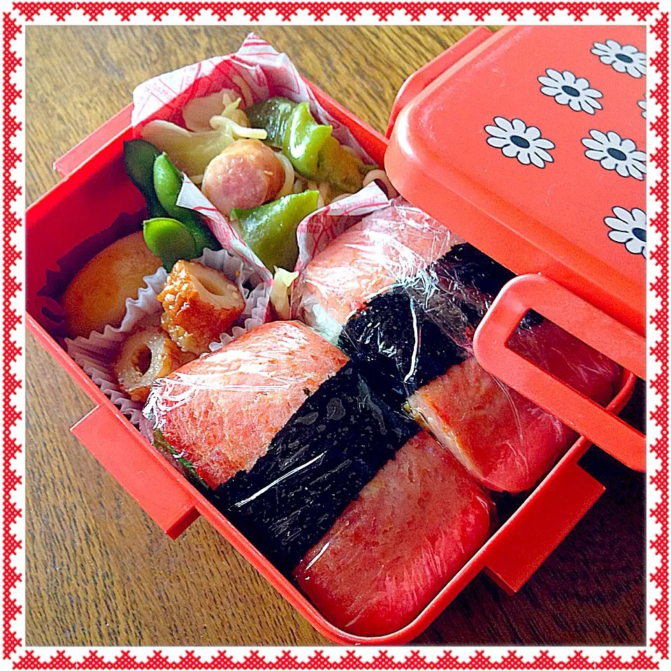 Snapdishの料理写真:'15/9/4 家族弁当❎3|のんさん