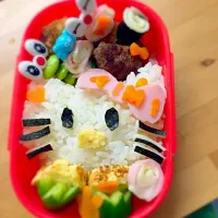 Snapdishの料理写真:一歳4ヶ月の弁当|みにもmamaさん