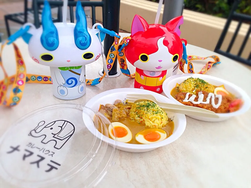 USJにて、妖怪ウォッチ！ナマステカレーとチキンカレー！@USJ|_tsvietさん