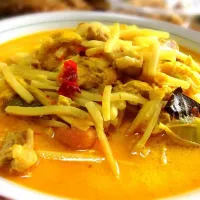 Sayur lodeh rebung ayam tahu😋😊|haniさん