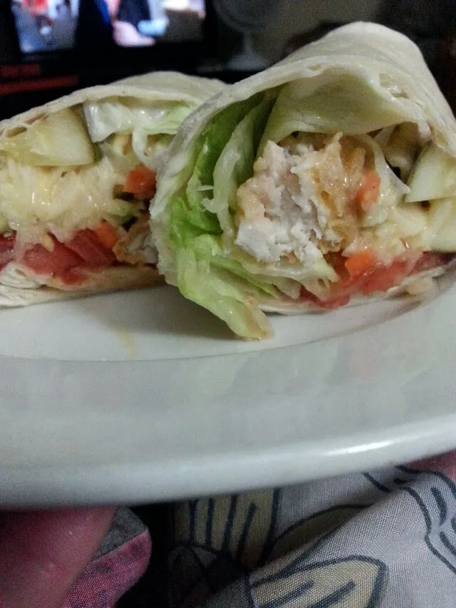 fish less fish filet wrap.|Polly Gelfusoさん