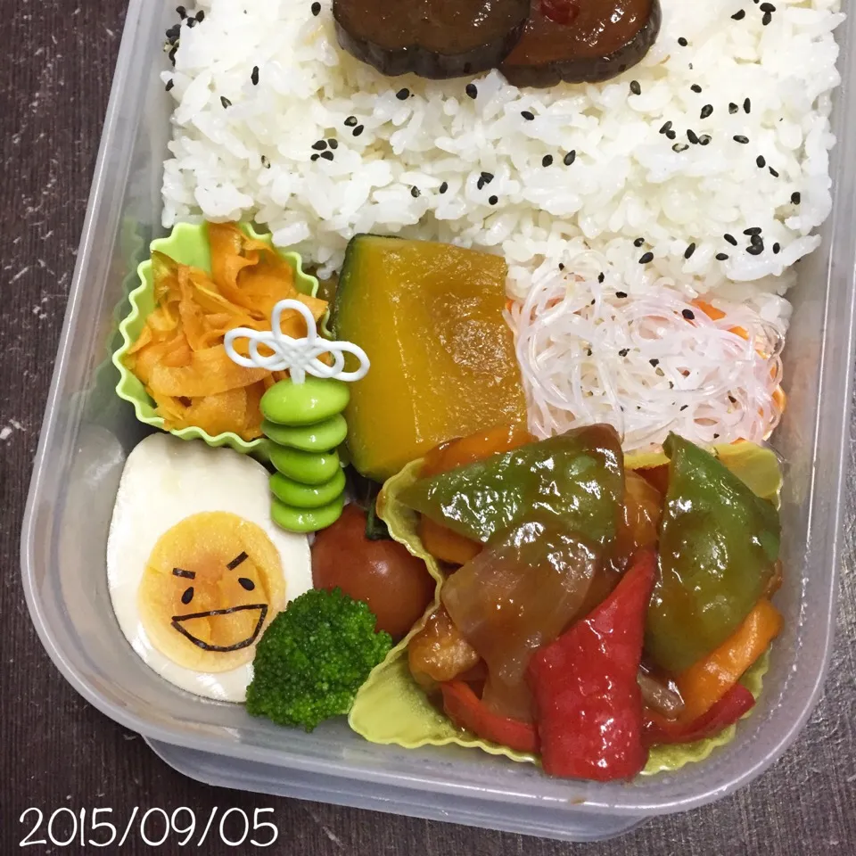 Snapdishの料理写真:09/05お弁当⚘ᗾᐝ|ふくろう女子さん