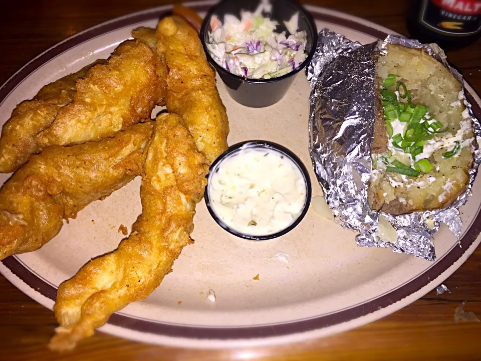 Fish with Baked Potato|Maria Schlossbergさん