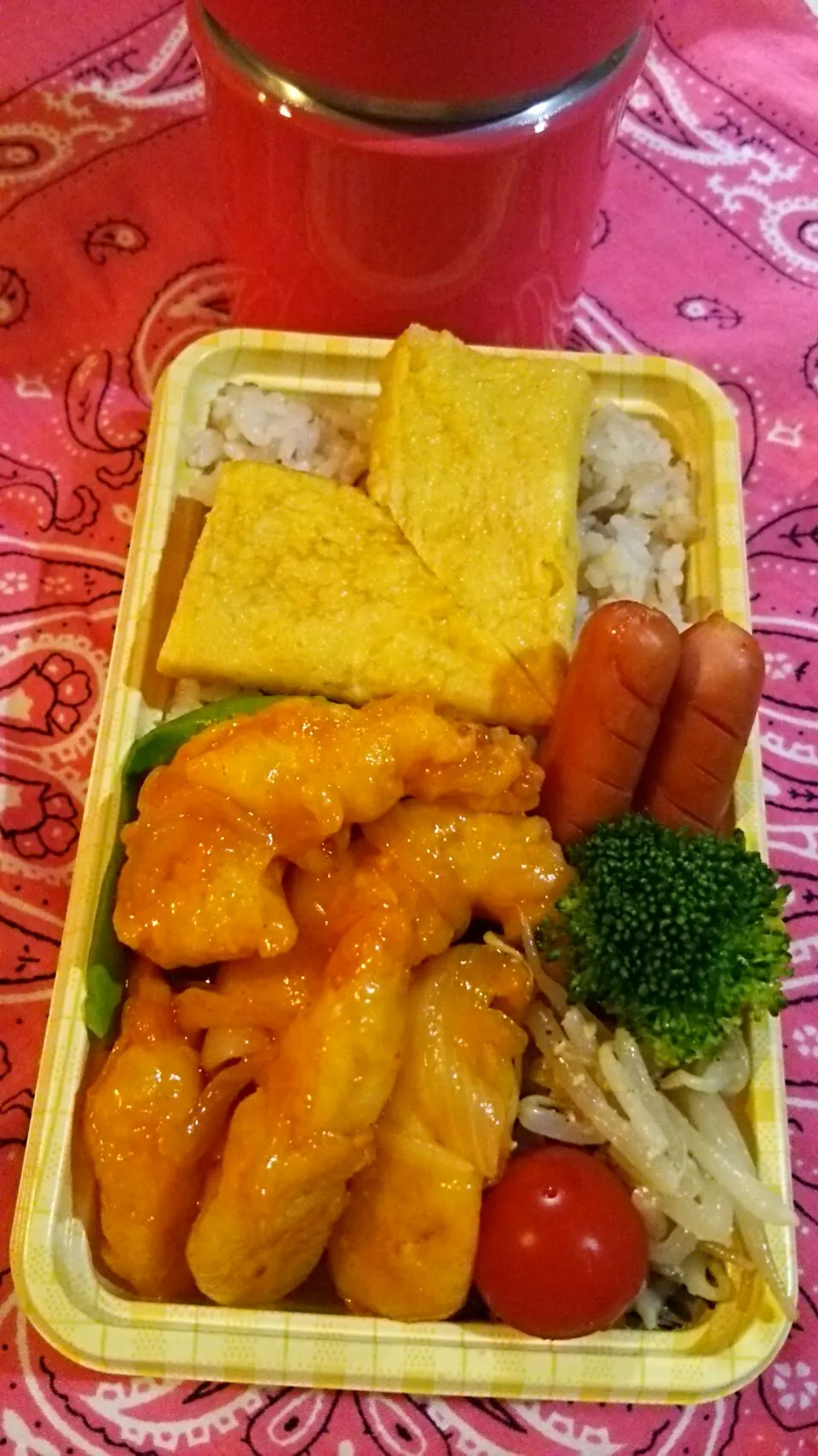 Snapdishの料理写真:旦那はん弁当♡135|みっつさん