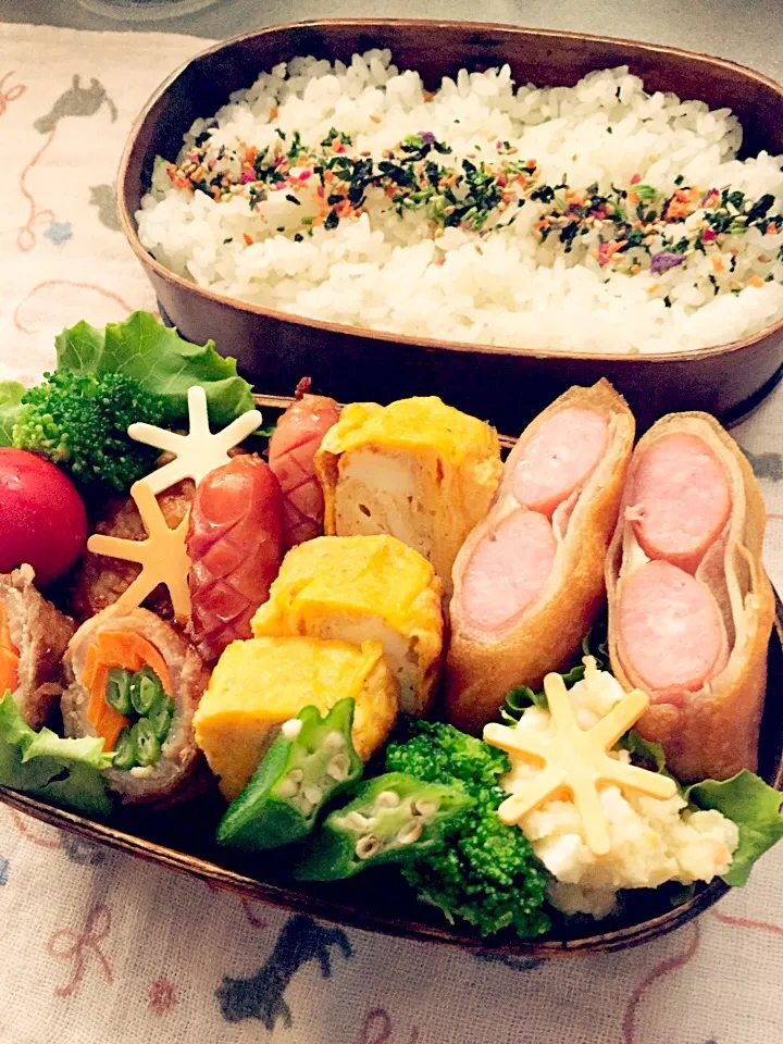 Snapdishの料理写真:9月5日 体育祭お弁当 (*•̀ᴗ•́*)و ̑̑|kiyomi sakuraiさん