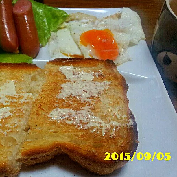 Snapdishの料理写真:2015/09/05 朝御飯|くろずきんさん