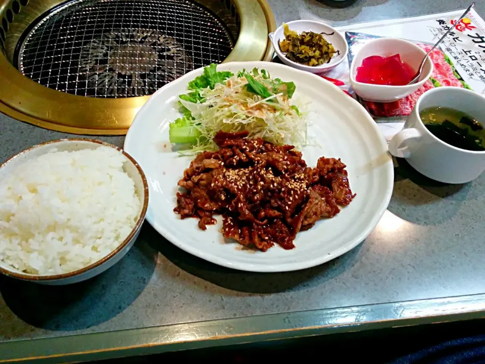 国産牛焼肉ランチ|miyavinoさん