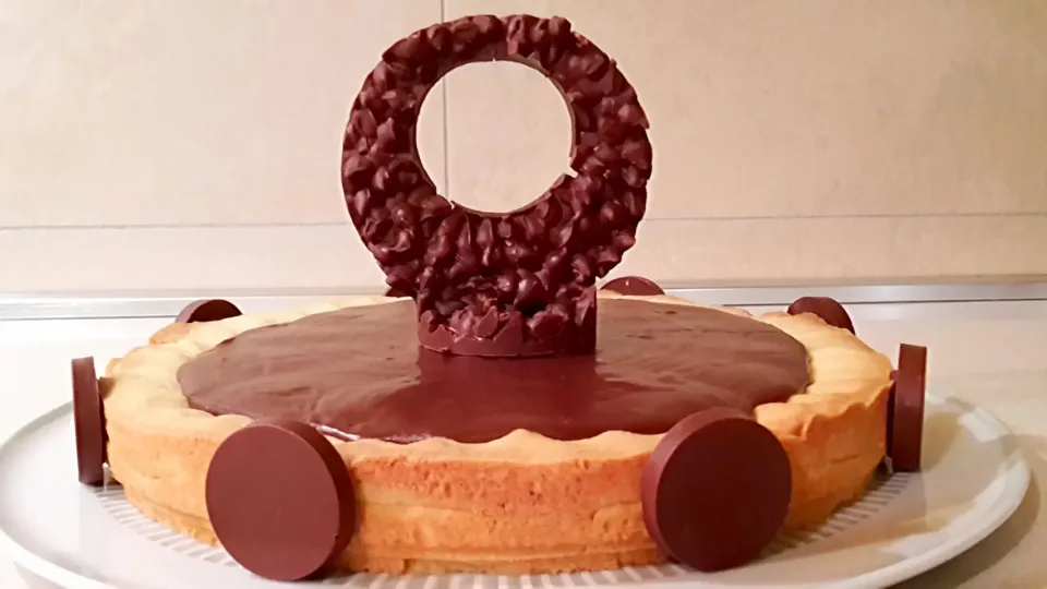 Pasta frolla crema pasticcera pere al moscato e ganache al cioccolato|Mora Maurizioさん