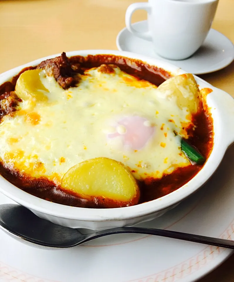 ジョイフル🍴やわらか肉入りチーズ焼きカレー🍛|keikoさん