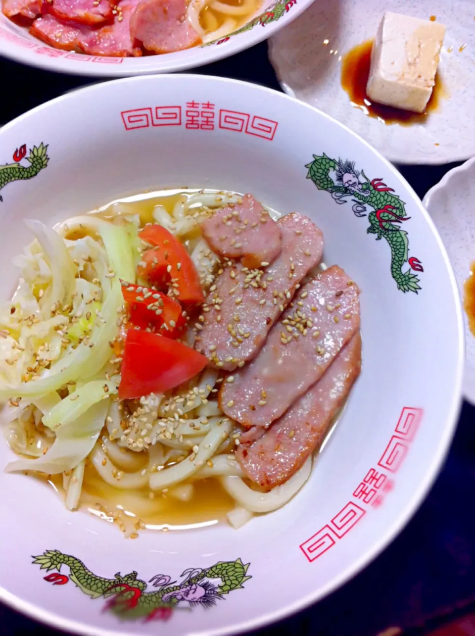 ハムイン冷やしうどん 子供達の夕飯リクエスト|松下ジェニファーさん