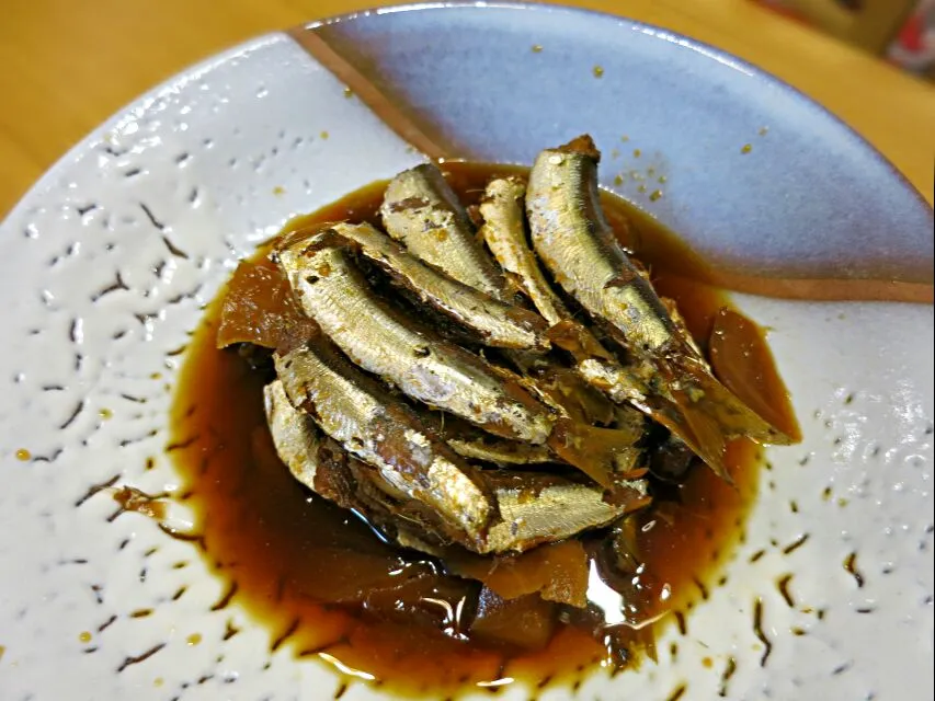 釣った鰯で甘露煮|ゆきっぴさん