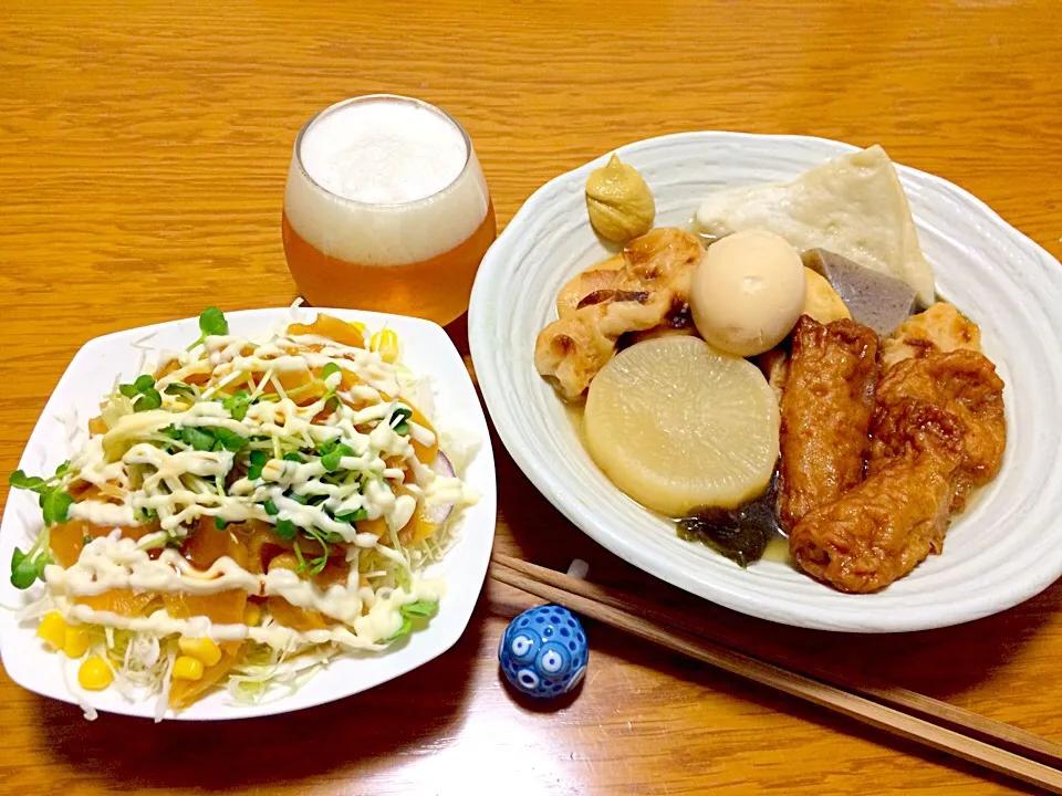 2015.9.5 晩飯
お一人様の…おでん♨︎|風流料理人さん