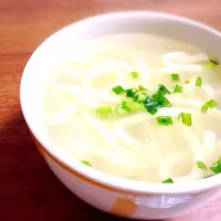 鶏ガラスープうどん|タッキーさん