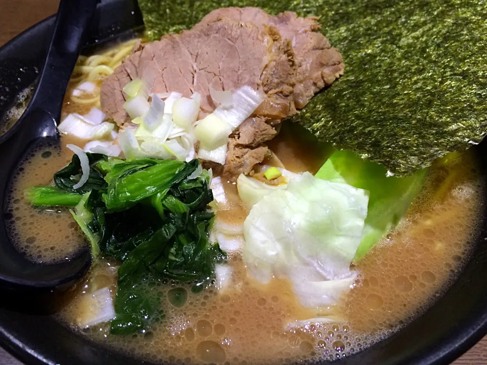 キャベツラーメン のり かため こいめ|tecklさん