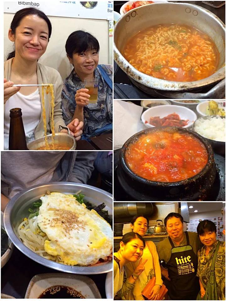 2015.9.5 明洞の路地裏でランチ🍻🍻🍻|ゆみずさん